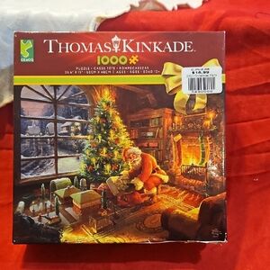 CEACO Thomas Kinkade "Santa's Special Delivery" 1000-piece jigsaw puzzle-NEW